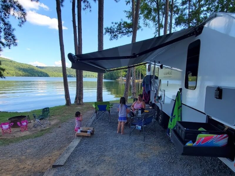 Our New RV by the Lake