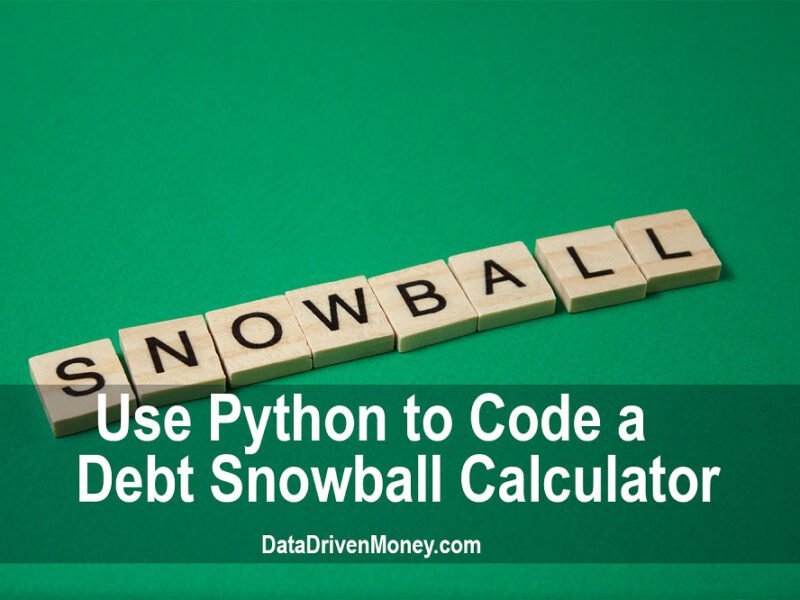 Snowball method pay off debt. financial concept.
